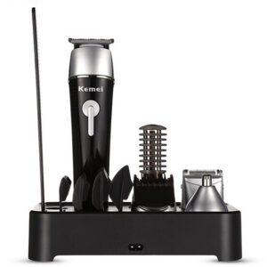 Kemei KM-1015 Multifunctional 10 in 1 Super Grooming Face Hair and Body for Men