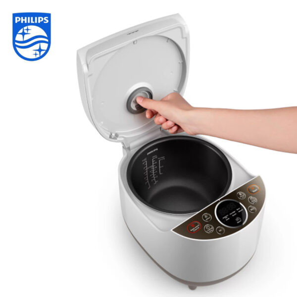 Philips HD4515/63 Fuzzy Logic Rice Cooker Viva Collection Gear Exact