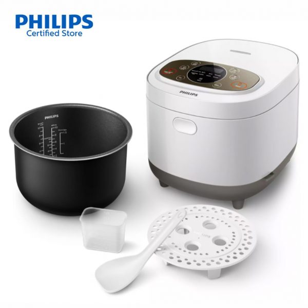 Philips HD4533/66 Fuzzy Logic Rice Cooker Viva Collection Gear Exact
