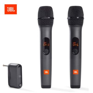JBL Wireless Two Microphone System with Dual-Channel Receiver
