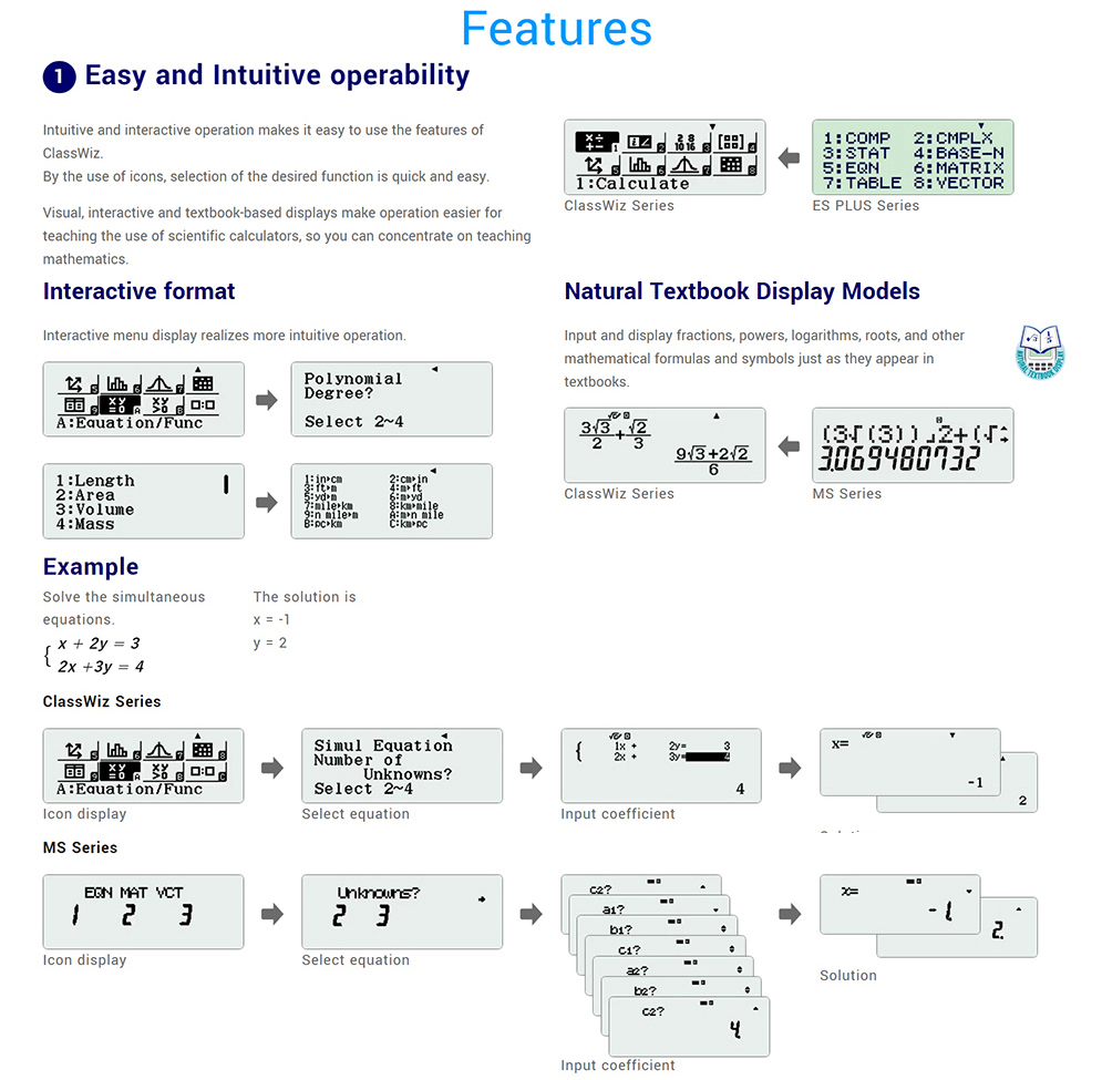 Casio fx-991EX Standard Engineering/Scientific Calculator