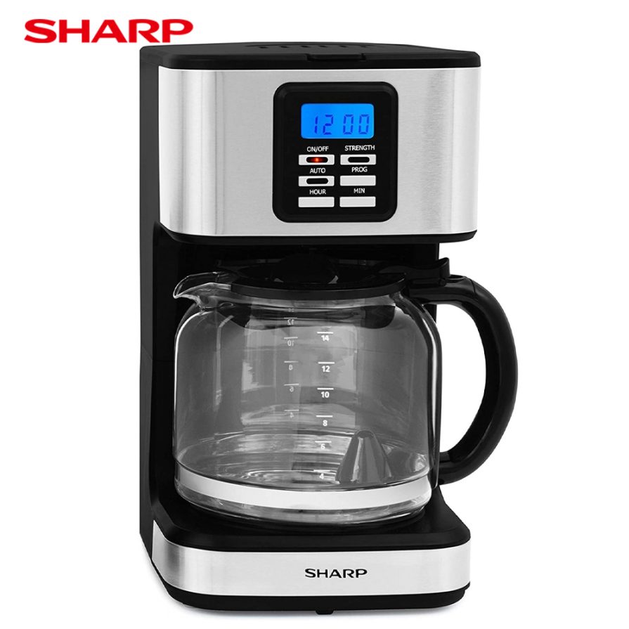 Sharp HM-DX41-S3 Drip Coffee and Espresso Programmable Coffee Maker