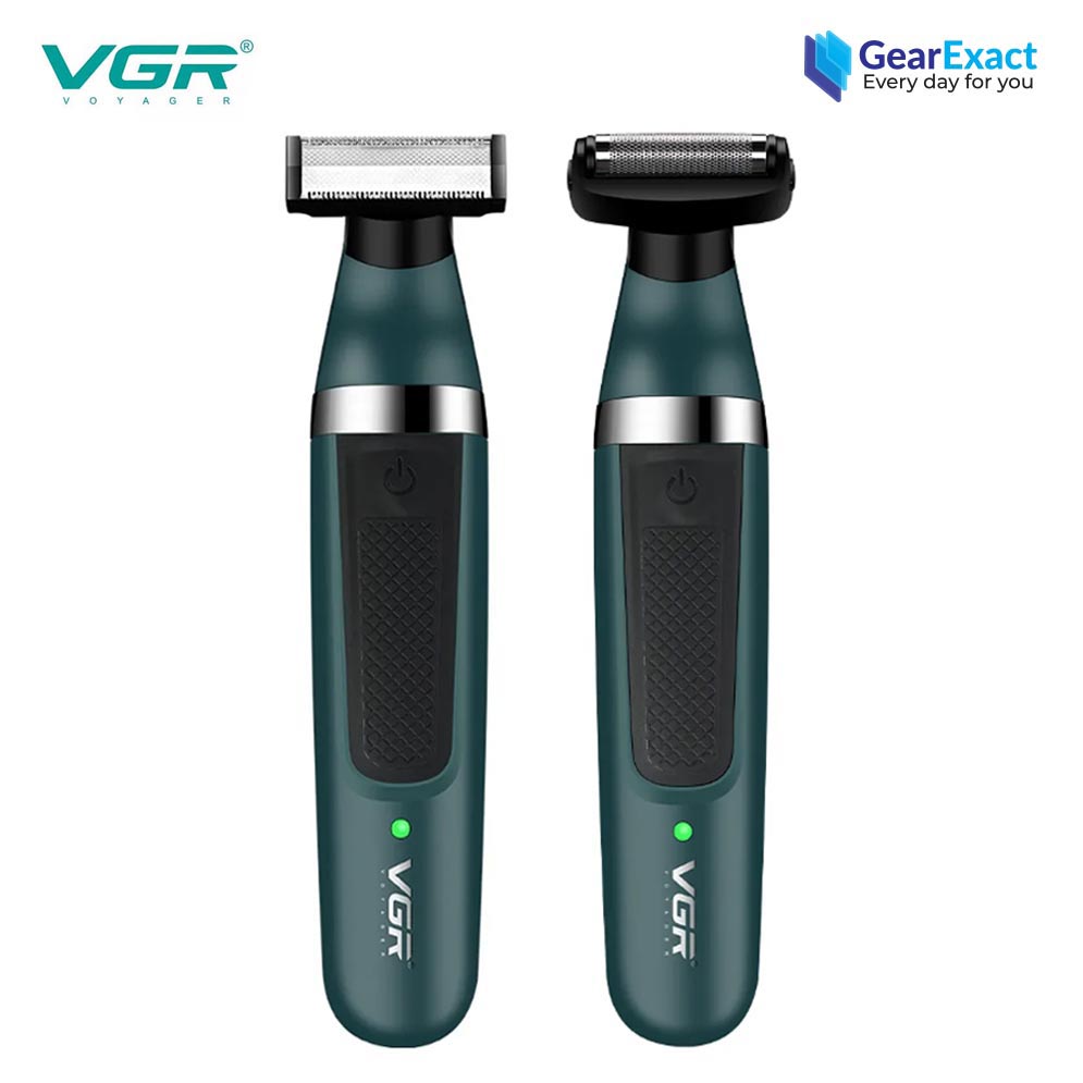 VGR V-393 OneBlade Double Shaver Beard Trimmer and Foil Shaver for Men