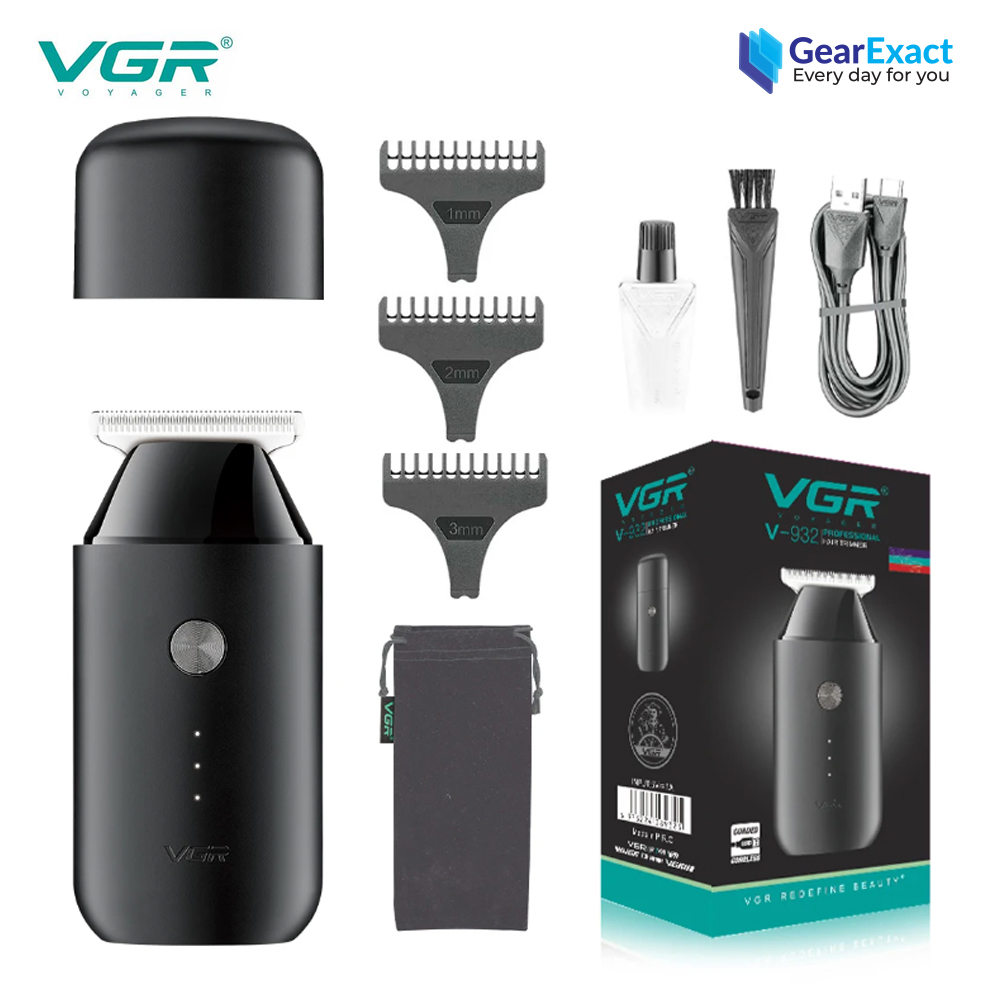 VGR V-932 Cord Cordless Hair Clipper and Beard Trimmer for Men