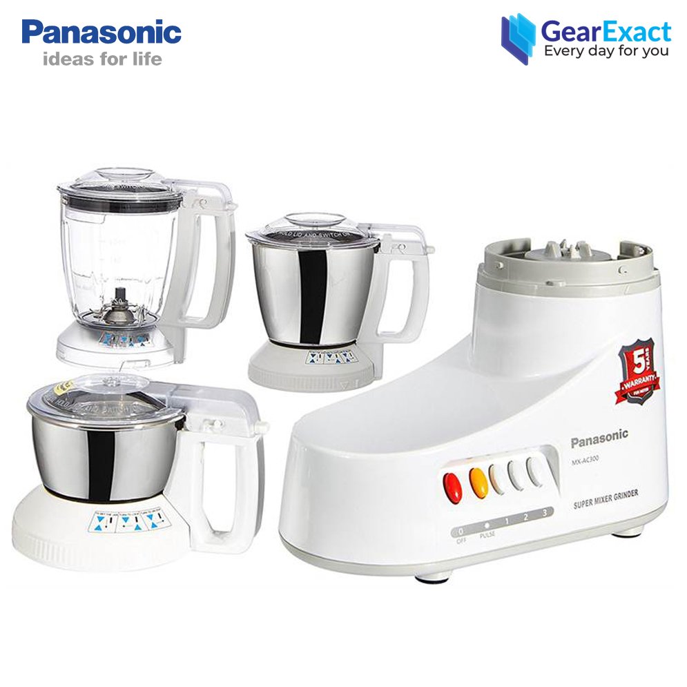 Panasonic MX-AC300 6-in-1 Mixer Grinder