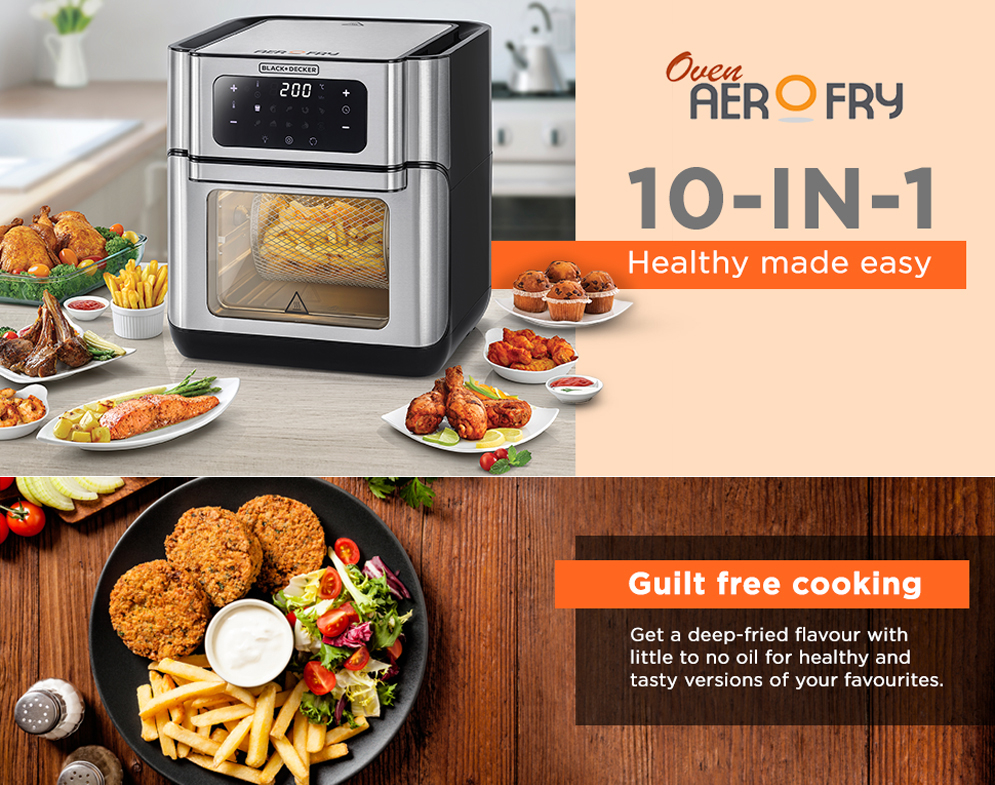Black+Decker AOF100-B5 Digital Air Fryer Oven