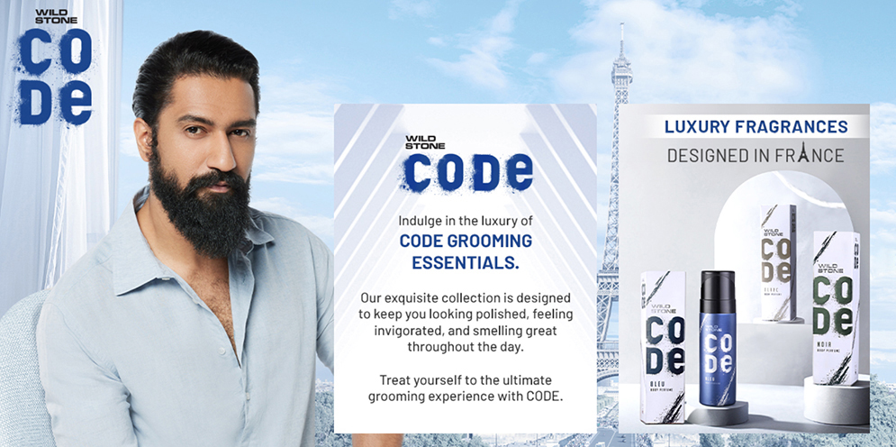 Wild Stone-Code Gold No Gas Body Perfume for Men