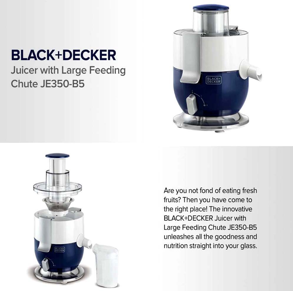 Black+Decker JE350 Compact Juice Extractor