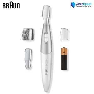 Braun FG1106 Mini Precision Trimmer with 4 Extras for Women