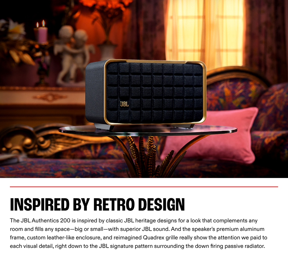 JBL Authentics 200 Wireless Smart Home Speaker