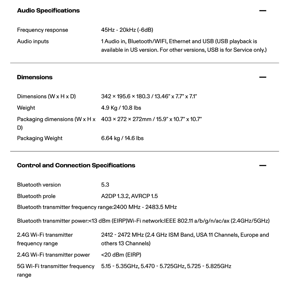 JBL Authentics 300 Wireless Smart Home Speaker