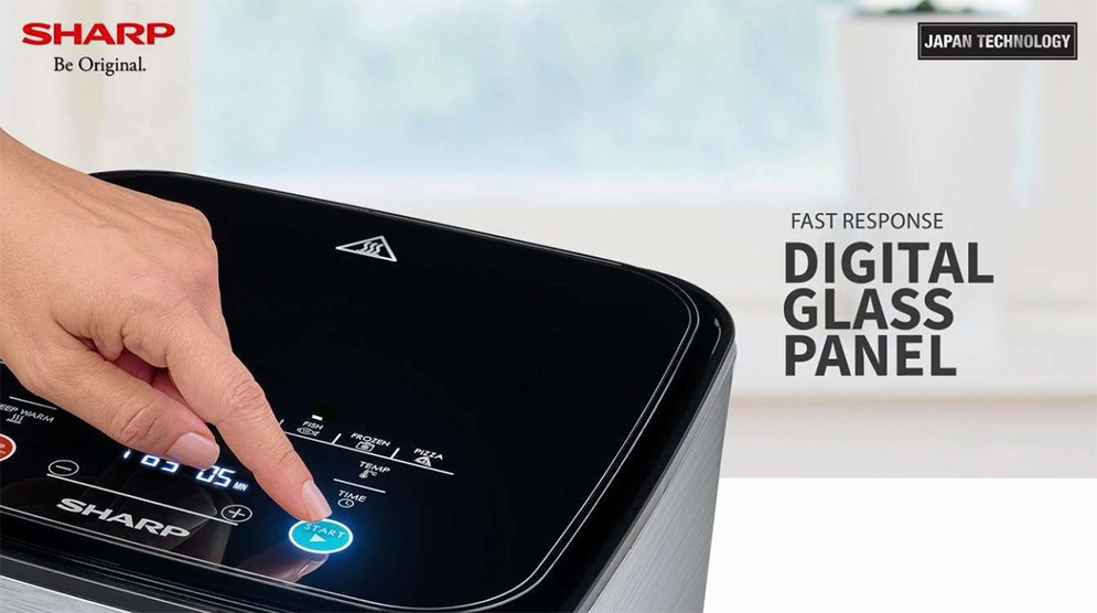 Sharp KF-AF70RT-S3 Air Fryer Auto Pot Detection