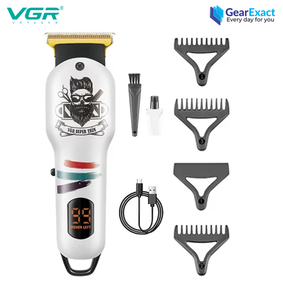VGR V-971 Hair Clipper and Beard Trimmer for Men