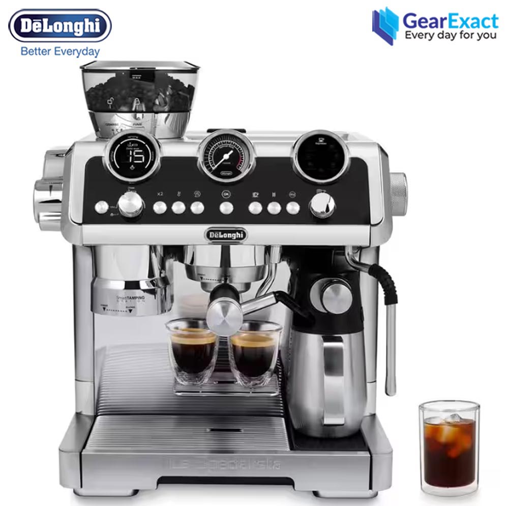De’Longhi EC9865.M La Specialista Maestro Hot & Cold Brew Bean to Cup Manual Espresso Machine