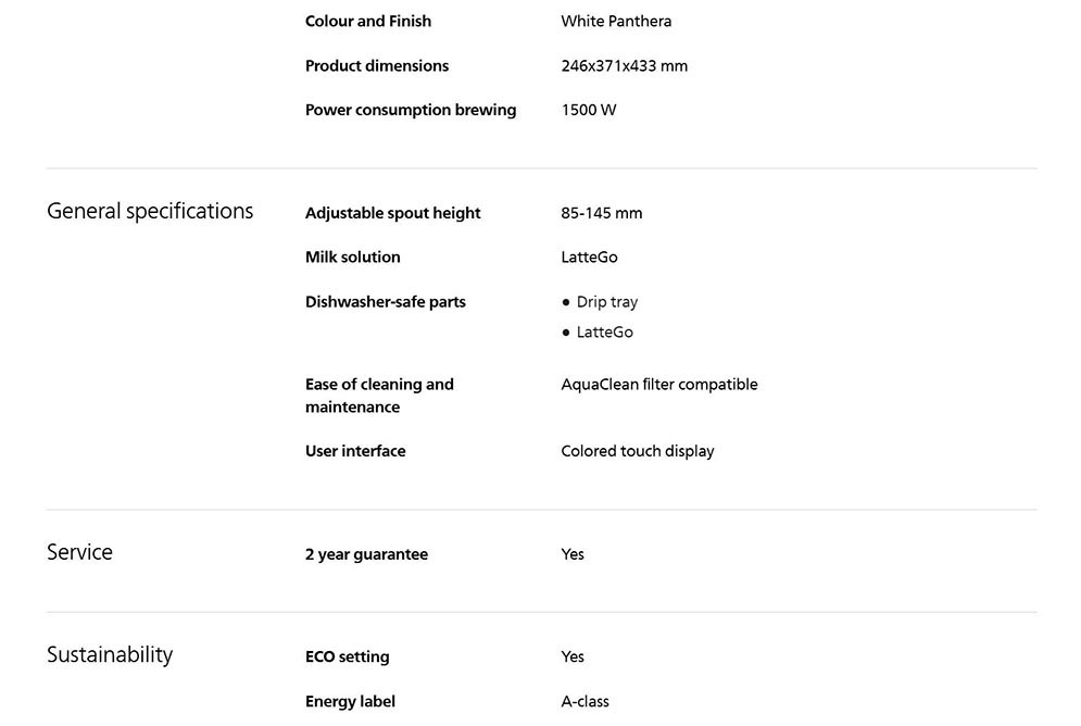 Philips EP3343/31 Fully Automatic Espresso Machine Series 3300 with Iced Coffee Option