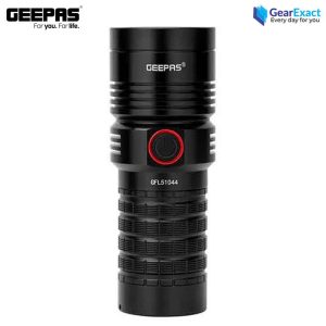 Geepas GFL51044 Rechargeable LED Flashlight and Torch Light with Power Bank