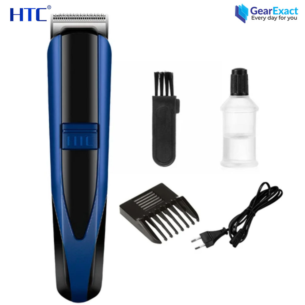 HTC AT-1105 Rechargeable Beard Trimmer and Hair Clipper for Men
