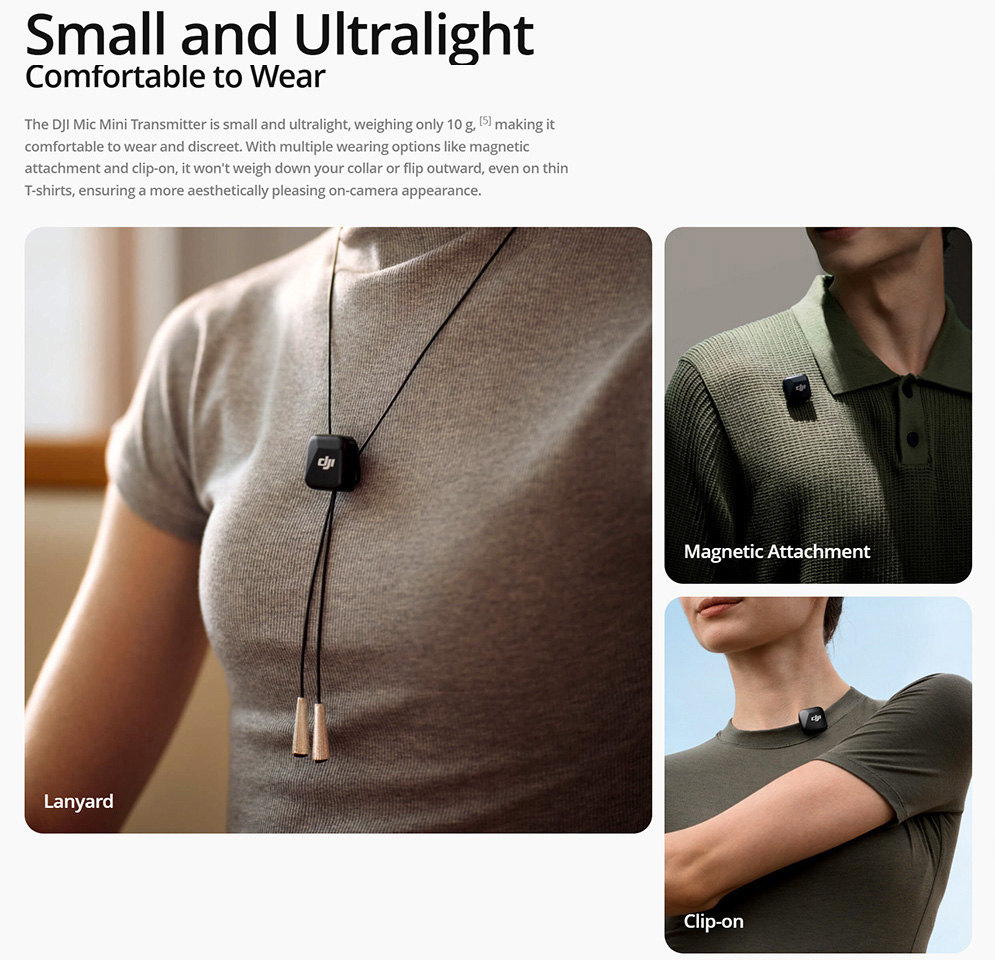 DJI Mic Mini Wireless Microphone