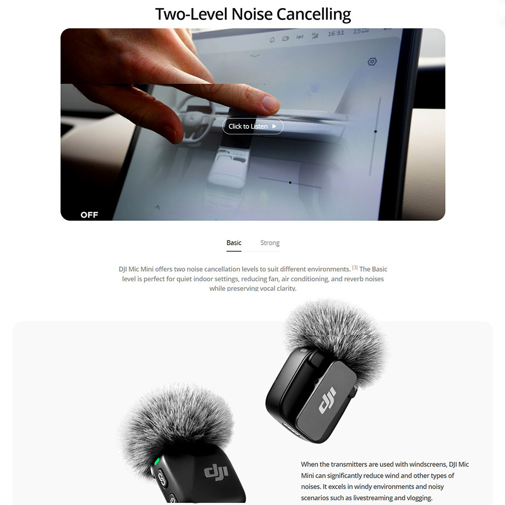 DJI Mic Mini Wireless Microphone