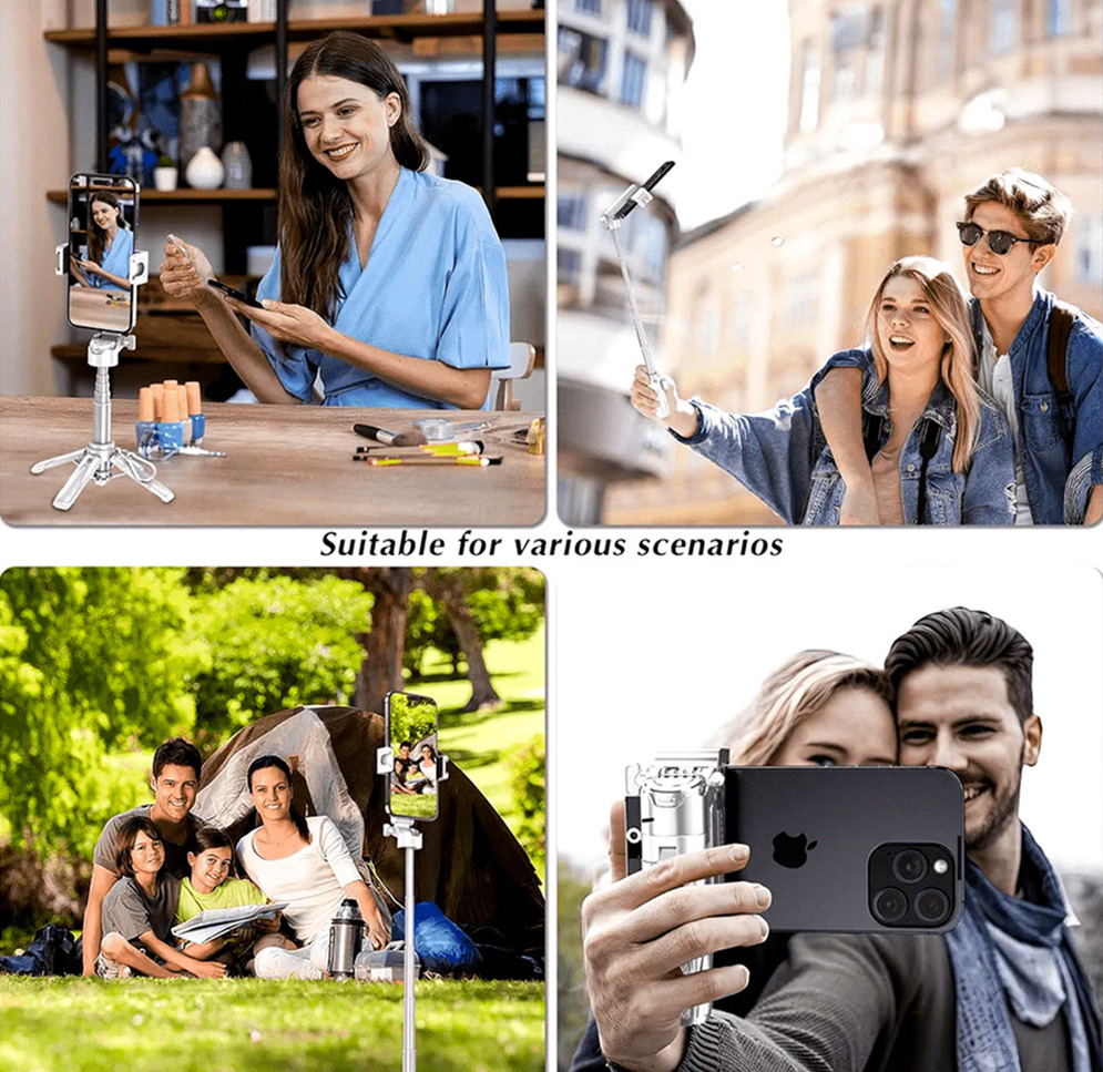 Jmary MT-18 Mini Selfie Stick Tripod with Bluetooth Remote