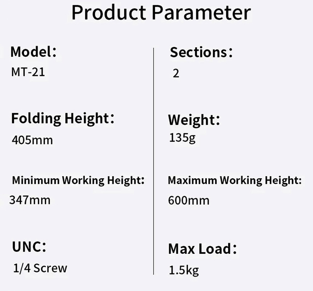 Jmary MT-21 Extension Desk Mounting Arm Stand