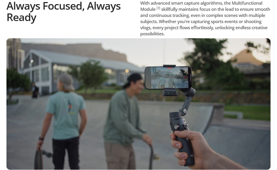 DJI Osmo Mobile 7P Smartphone Gimbal