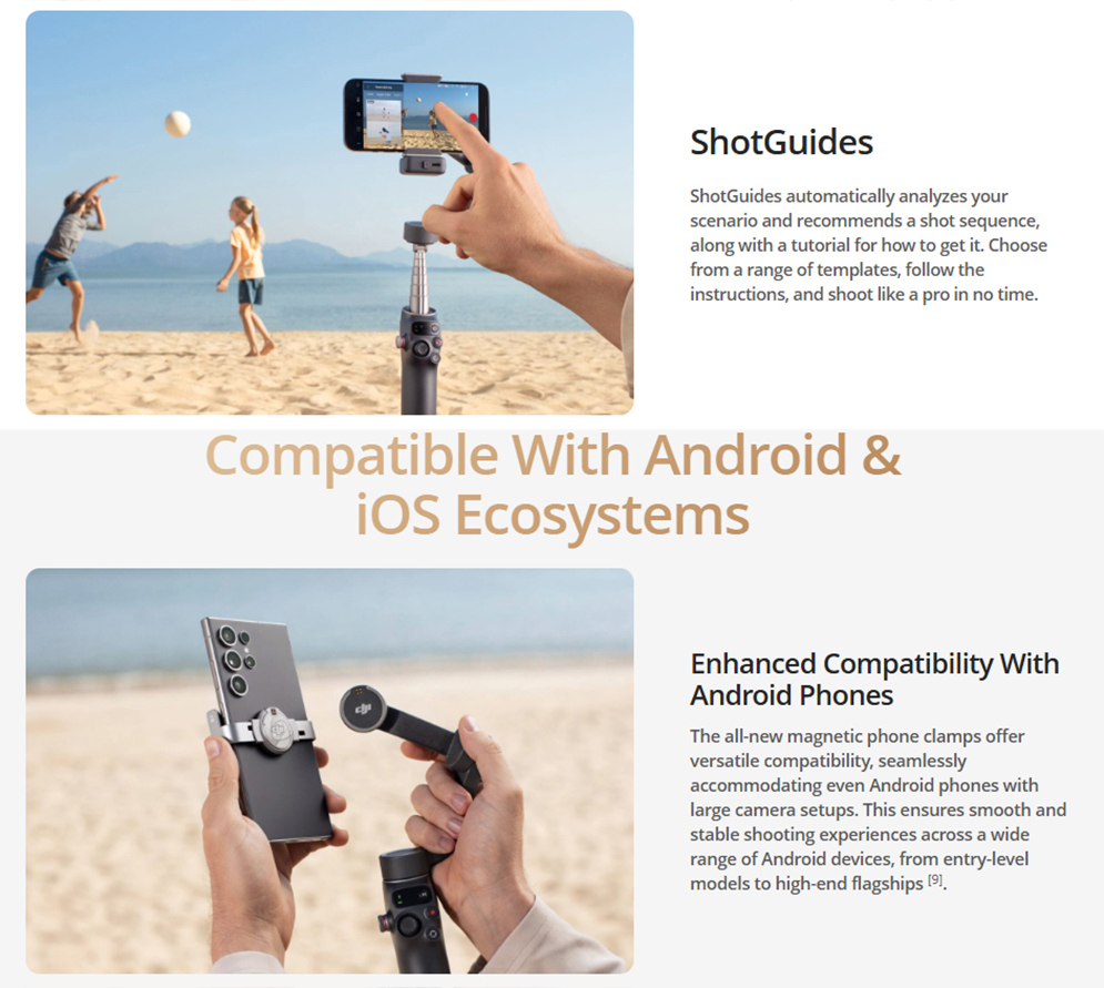 DJI Osmo Mobile 7P Smartphone Gimbal