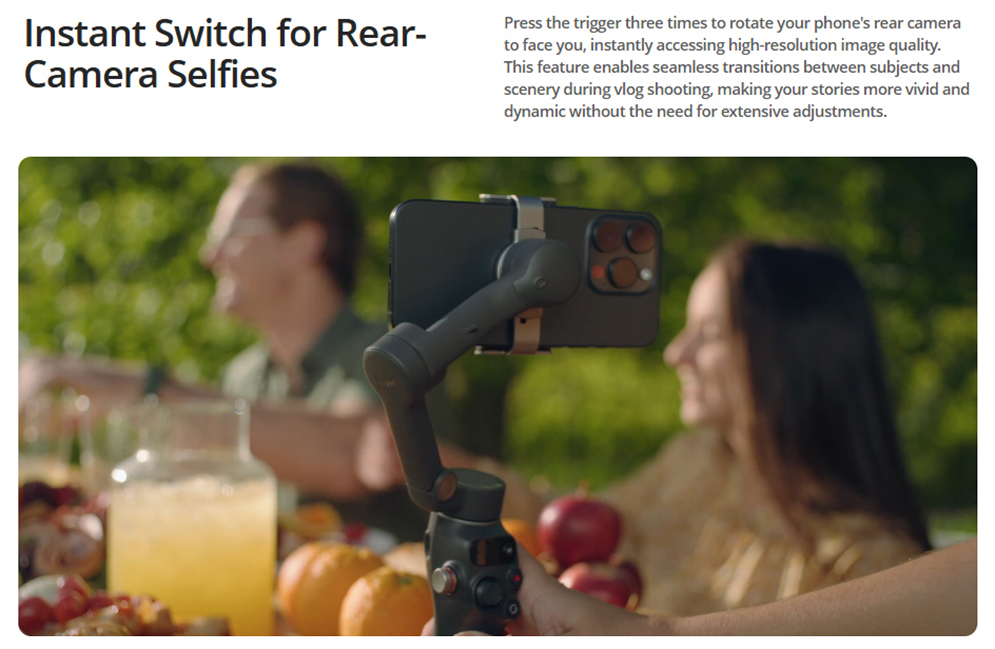 DJI Osmo Mobile 7P Smartphone Gimbal