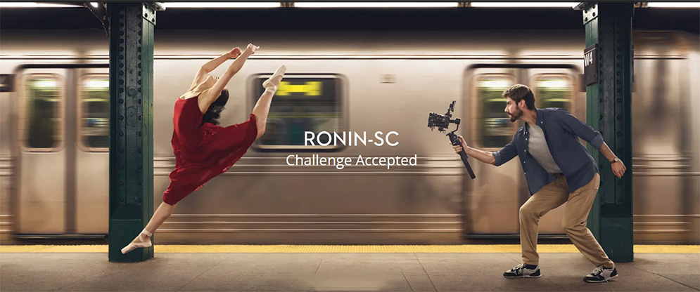 DJI Ronin-SC Handheld 3-Axis Camera Gimbal Stabilizer