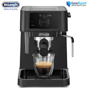 De'Longhi EC230.BK Stilosa Traditional Barista Manual Pump and Cappuccino Coffee Machine