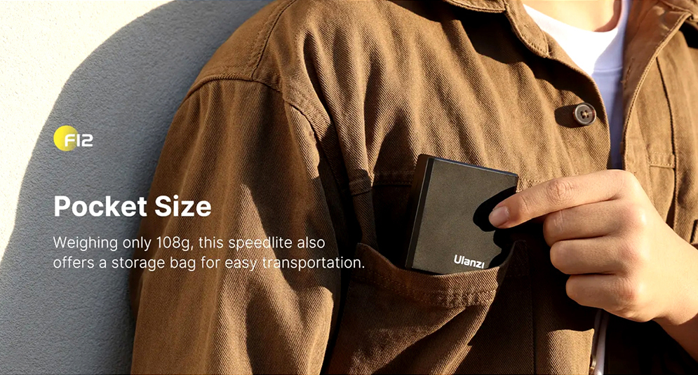 Ulanzi F12 Mini Camera Flash Speedlite