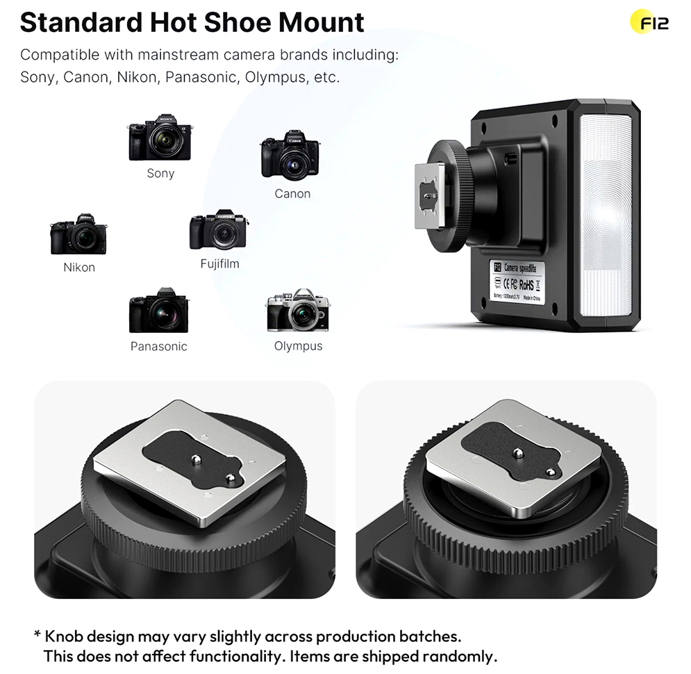 Ulanzi F12 Mini Camera Flash Speedlite