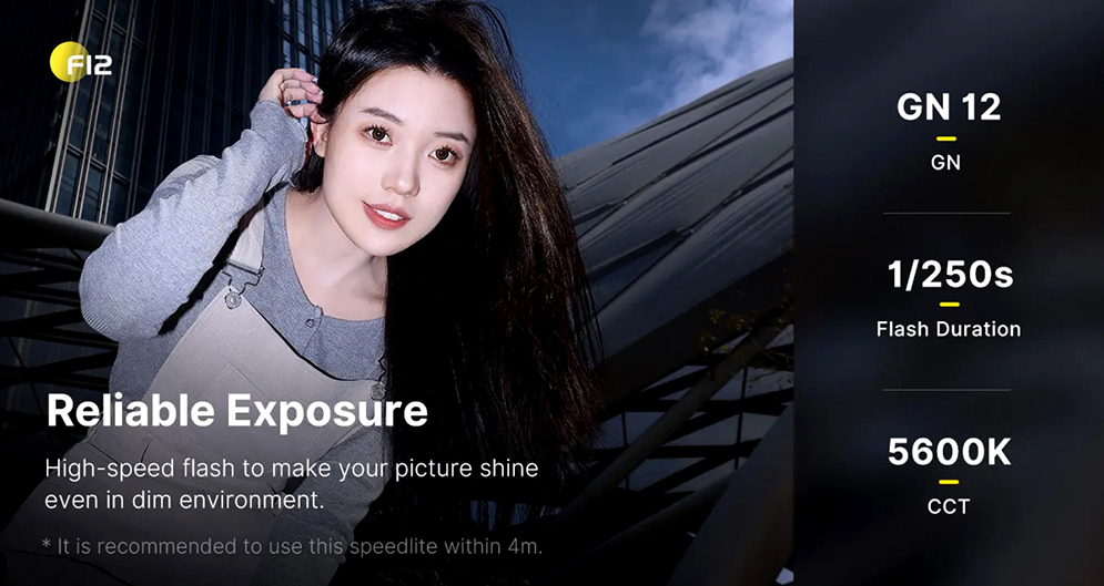 Ulanzi F12 Mini Camera Flash Speedlite