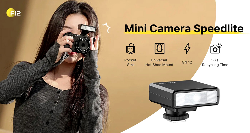 Ulanzi F12 Mini Camera Flash Speedlite