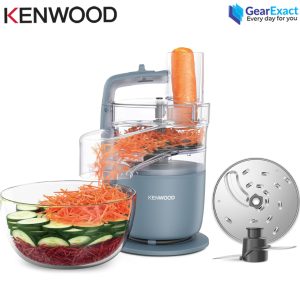 Kenwood FDP22.130GY MultiPro Go Food Processor for Chopping, Cutting, Pureeing, and Kneading