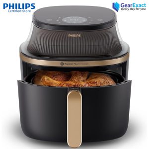Philips NA332/09 Airfryer 3000 Series, See-through Cooking Window, Touchscreen, RapidAir Plus Technology