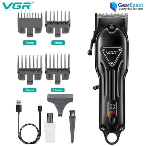 VGR V-051 Professional Hair Clipper and Beard Trimmer Salon Series for Men