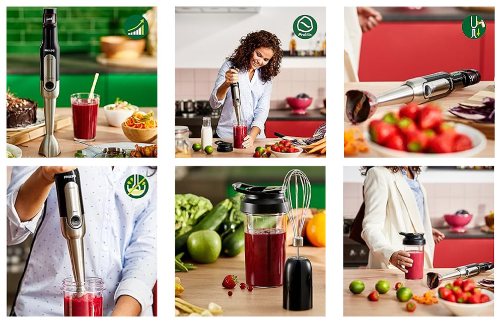 Philips HR2652/91 ProMix Handblender Viva Collection