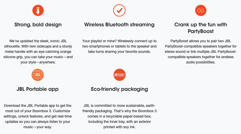 JBL Boombox 3 Portable Bluetooth Speaker