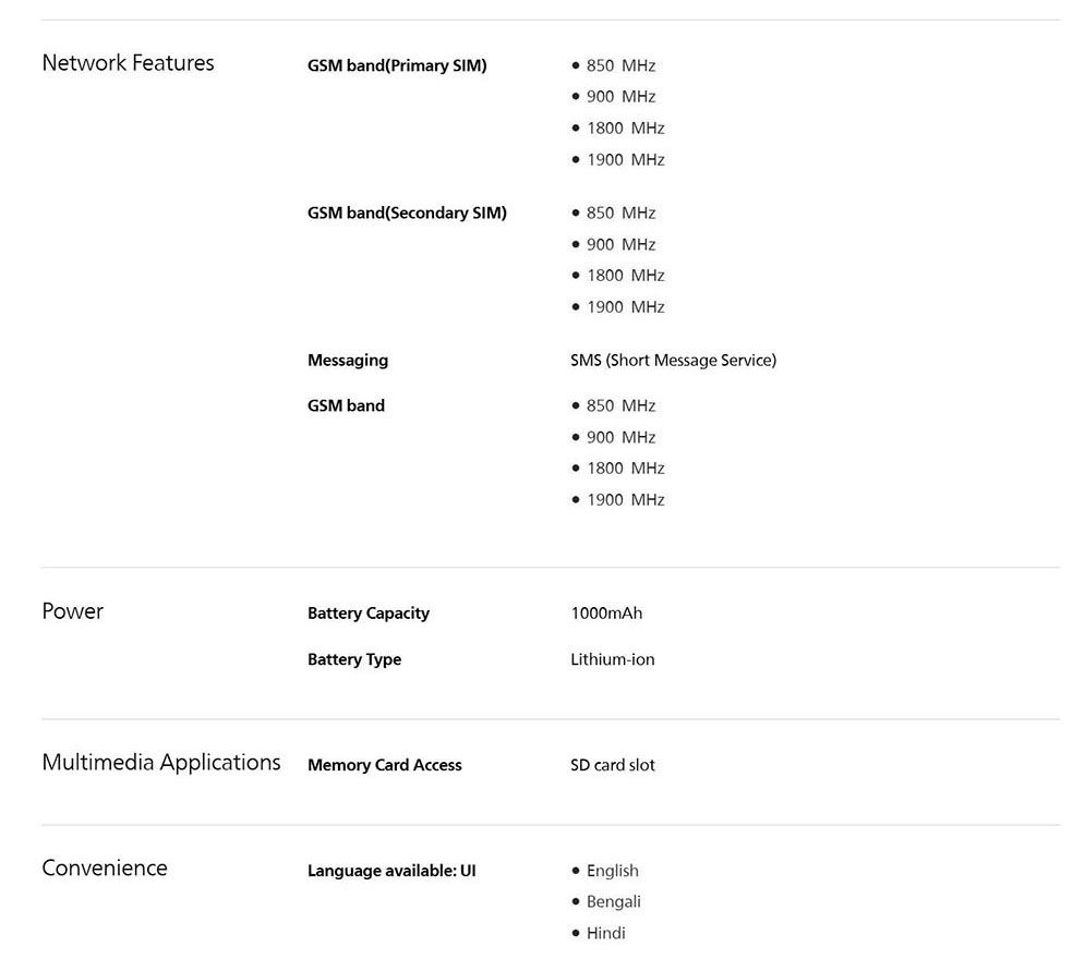 Philips Xenium E209 Multimedia Feature Keypad Mobile with Dual SIM