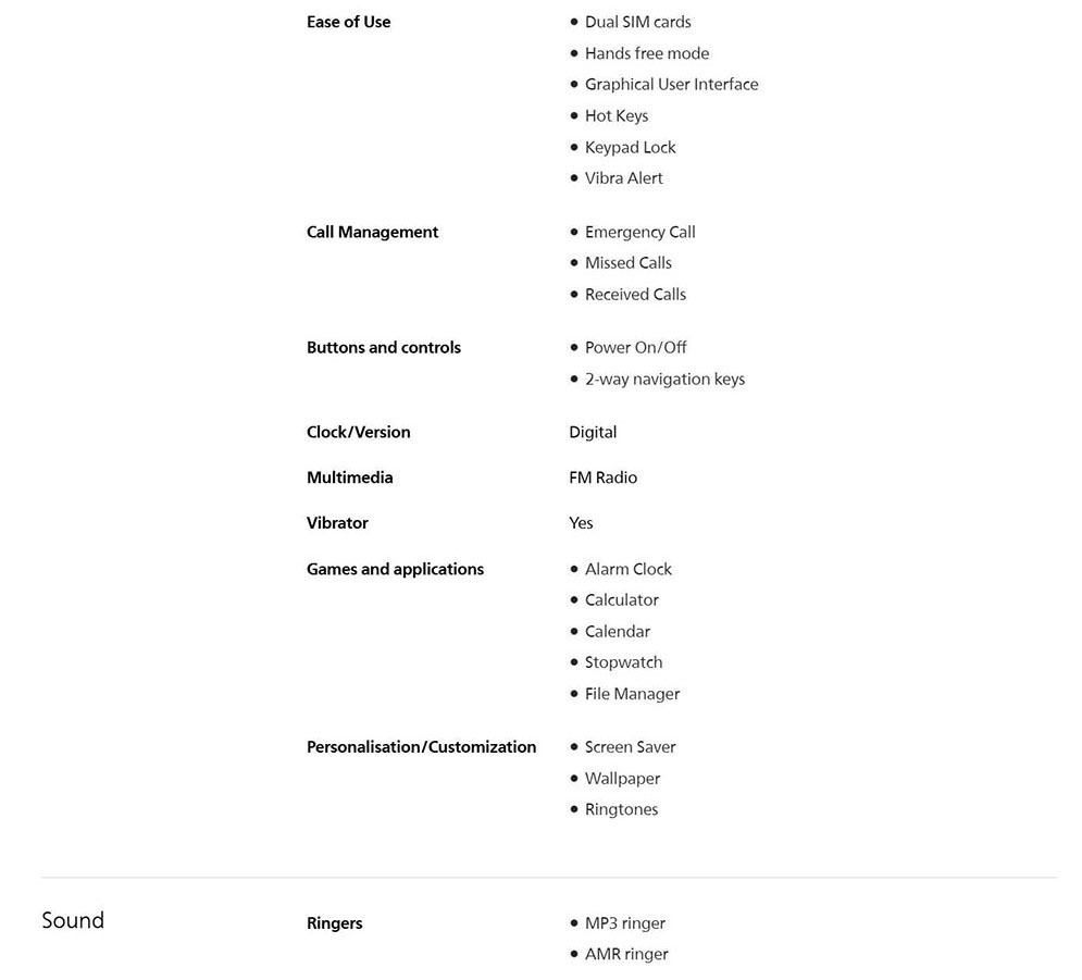 Philips Xenium E209 Multimedia Feature Keypad Mobile with Dual SIM