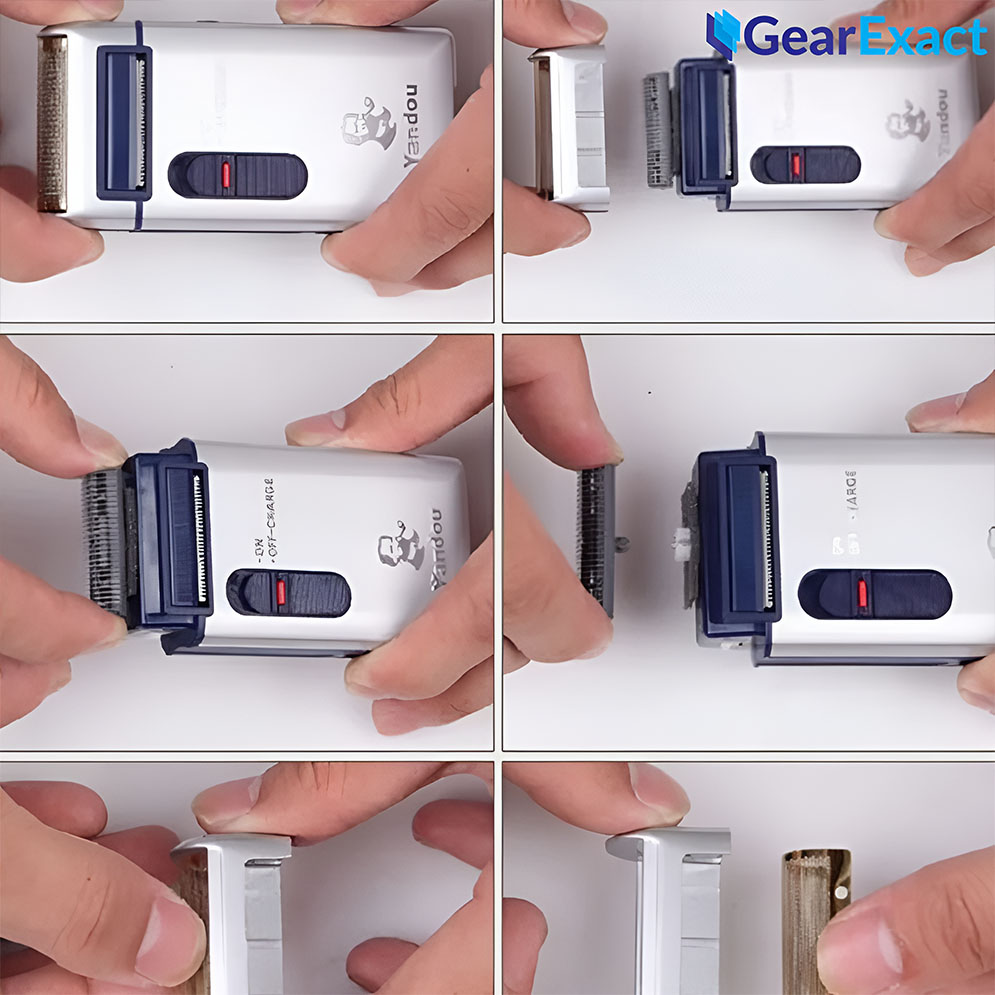 YANDOU-SC-W301U-Professional-Rechargeable-Portable-2-Blades-Electric-Razor