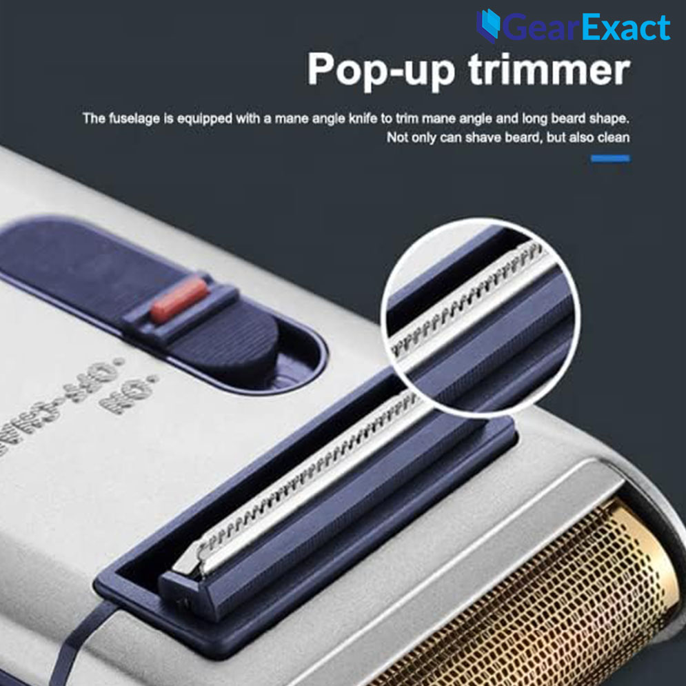 YANDOU SC-W301U Professional Rechargeable Portable 2 Blades Electric Razor